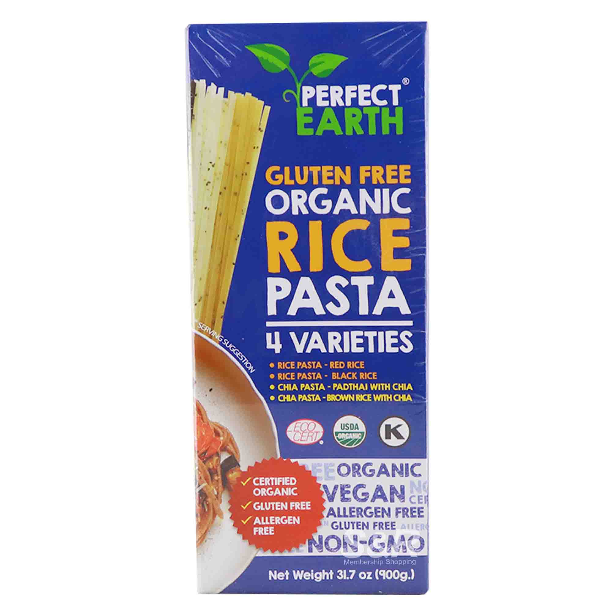 Perfect Earth Gluten Free Organic Rice Pasta 900g